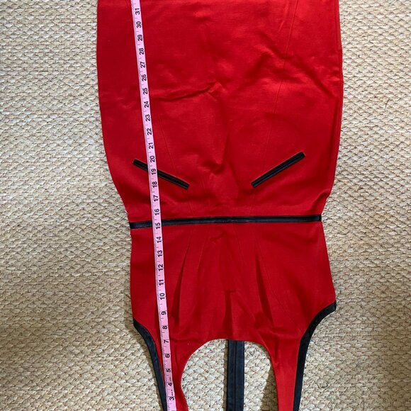 Red Mini Dress - Picture 4 of 7